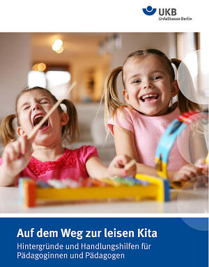 Titelbild der Broschüre "Auf dem Weg zur leisen Kita".