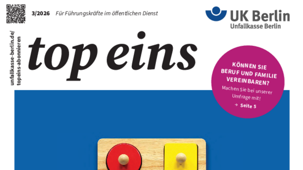 UK Berlin top eins Ausgabe 3/2026 Titel