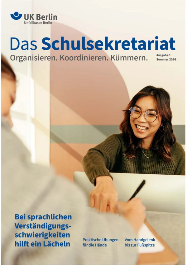 UK Berlin Das Schulsekretariat Ausgabe 1/2026 Titel