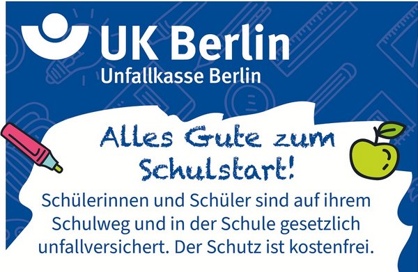 Versicherungsschutz Schulstart 2026
