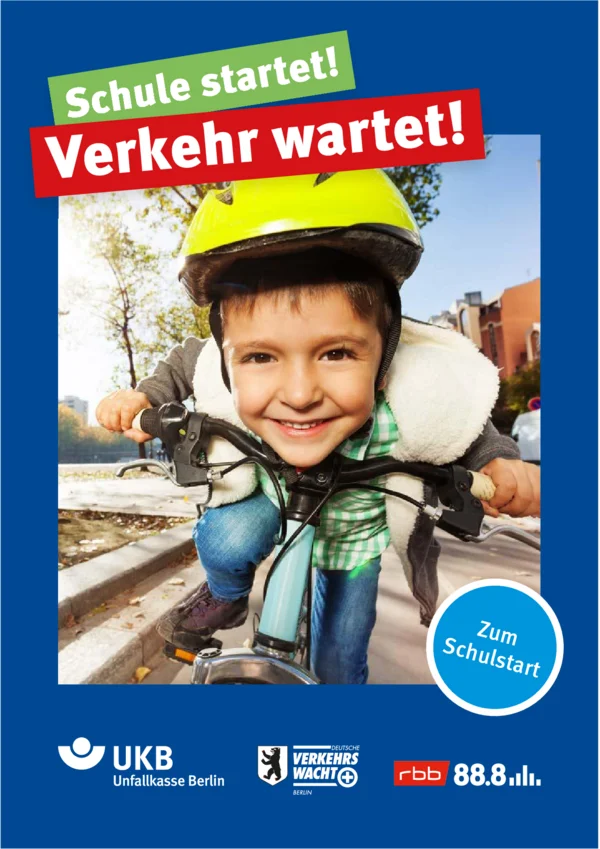 Verkehrsheft: Schule startet! Verkehr wartet! Cover.