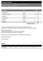 Transparenzpapier – Zur Vorbereitung auf die 2. Klassenarbeit in Physik zum Thema: Mechanik der Flüssigkeiten und Gase