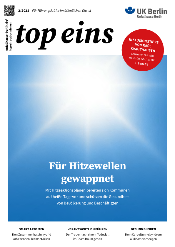 top eins Ausgabe 2/2025 UK Berlin