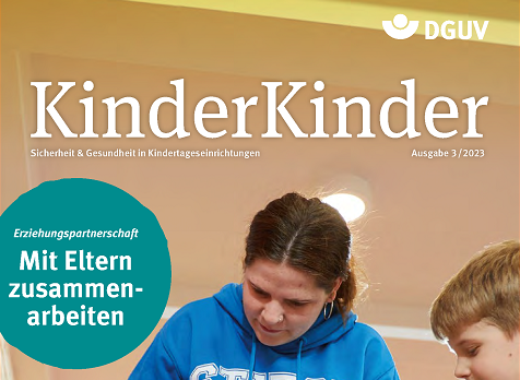 KinderKinder Ausgabe 3/2023 Cover Titelbild: Dominik Buschardt