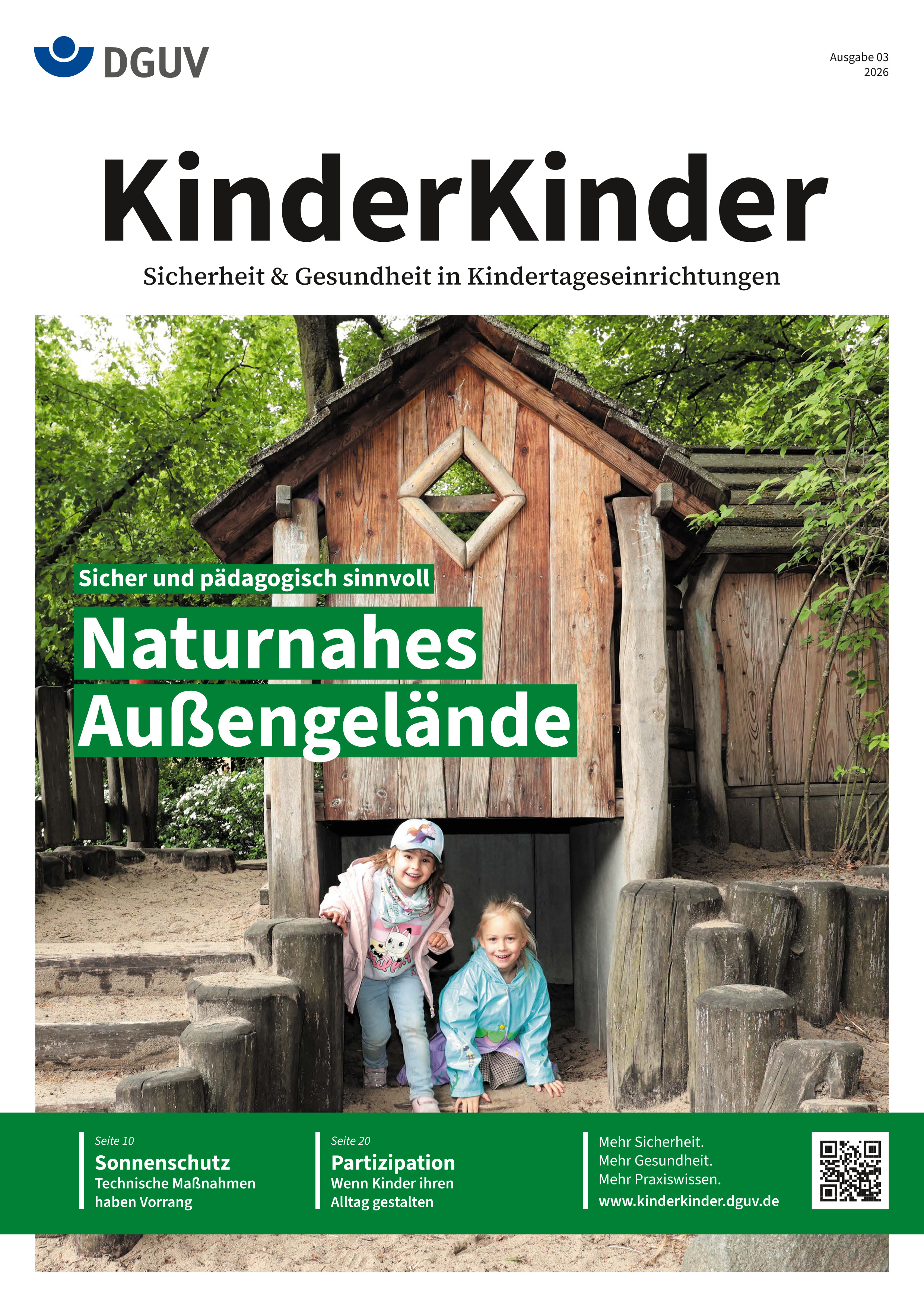 KinderKinder Ausgabe 3/2026 Titel